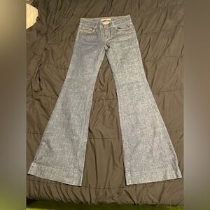 J Brand Light Blue Wide Leg Jeans